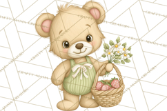 Strawberry Animals Clipart, Strawberry Houses Clip Art Png Product Image 5