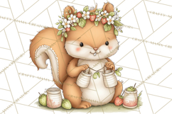 Strawberry Animals Clipart, Strawberry Houses Clip Art Png Product Image 4