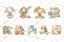 Strawberry Animals Clipart, Strawberry Houses Clip Art Png Product Image 5