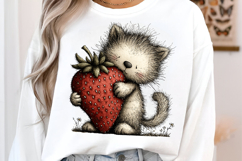 Strawberry Cats Png Clipart Product Image 3