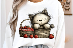 Strawberry Cats Png Clipart Product Image 3