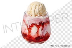 Strawberry Condensed Milk Latte PNG Clipart Drink Beverage Product Image 1