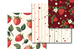 Strawberry Digital Seamless Pattern Product Image 4