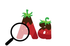 Strawberry Dip Color Font Product Image 2