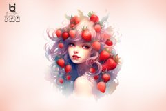 strawberry fairy watercolor sublimation Bundle Product Image 2