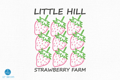 Strawberry Farm PNG, Summer Fruit Design Product Image 1