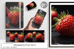 Digital Paper Strawberry Fruit Product Image 1