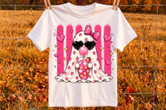 Strawberry Ghost Halloween PNG,Halloween Spooky Season Product Image 2