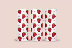 strawberry heart skinny tumbler sublimation design for 20oz and 30oz skinny tumbler sublimation wrap