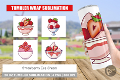 Tumbler Strawberry Scoop Product Image 1