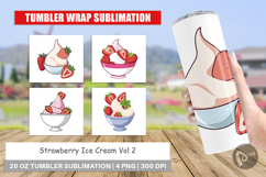 Tumbler Strawberry Scoop Product Image 1