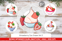 Wind Spinner Strawberry Scoop Product Image 2