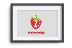 Strawberry Kisses Color Font Product Image 5
