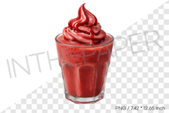 Strawberry Smoothie PNG Clipart Drink Beverage Illustration Product Image 1
