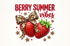 Strawberry Summer PNG Product Image 1