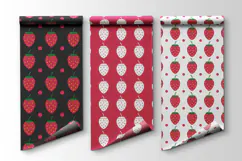 Strawberry Digital Paper. Summer Seamless Pattern Product Image 2