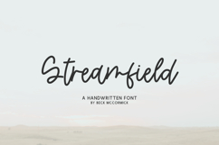 Streamfield Script Font Product Image 1