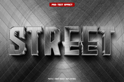 Street 3D editable text effect Product Image 1