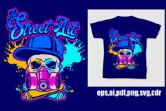 STREET ART SKULL CARTOON Product Image 1