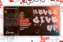 Street Echos - Outlined Graffiti Font Product Image 5