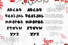 Street Echos - Outlined Graffiti Font Product Image 6