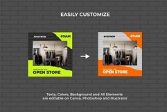 Street Style Neon Instagram Templates | CANVA-PS-AI Product Image 6