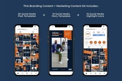 Street Style Orange Instagram Templates | CANVA-PS-AI Product Image 3