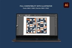 Street Style Orange Instagram Templates | CANVA-PS-AI Product Image 9