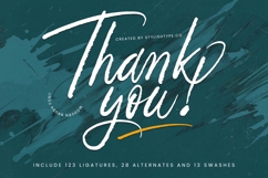 Strength Brust - Modern Brush Font Product Image 20