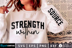 Strength Within SVG Design Product Image 1