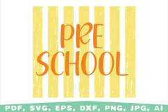 back to school, school grades png, striped school grades svg Product Image 2