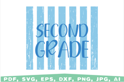 back to school, school grades png, striped school grades svg Product Image 4