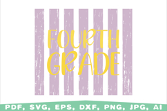back to school, school grades png, striped school grades svg Product Image 6