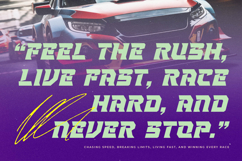 Strike Vortex - Futuristic Racing Display Product Image 4