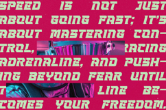 Strike Vortex - Futuristic Racing Display Product Image 5