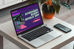 Strike Vortex - Futuristic Racing Display Product Image 6