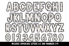 Pretty Patterns Doodle Alphabet Bundle - 4 Complete Sets Product Image 5