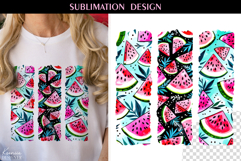 Watermelon T Shirt Sublimation | Summer Sublimation Product Image 1