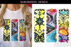 Watercolor Stripe| African Ornament T Shirt Sublimation Product Image 1