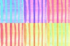 Stripe Watercolor Digital Papers Background Product Image 2