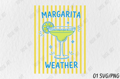 Striped Coquette Margarita Weather PNG Product Image 2