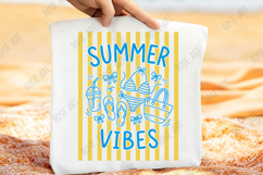 Striped Coquette Summer Vibes PNG Product Image 5