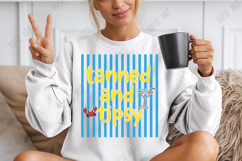 Striped Coquette Tanned and Tipsy PNG Product Image 3