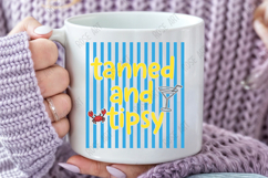Striped Coquette Tanned and Tipsy PNG Product Image 4