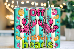 Striped Crawfish Boil Tumbler Wrap Product Image 1