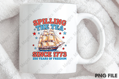 Striped Spilling The Tea Since 1773 Png Product Image 3