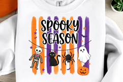 Striped Spooky Season Halloween PNG Product Image 1