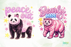 Striped Summer Animal Png Product Image 1
