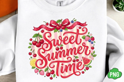 Striped Sweet Summer Time PNG Product Image 3