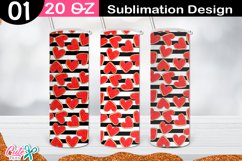Valentines day 20 Oz Skinny Tumbler sublimation Bundle Vol 2 Product Image 5